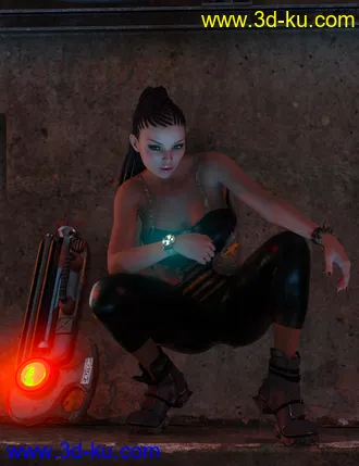 3D打印模型Rox Elite Outfit for Genesis 8 Female(s)的图片