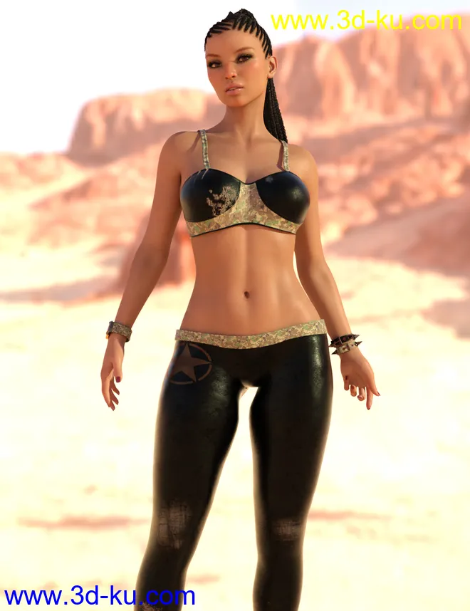 Rox Elite Outfit for Genesis 8 Female(s)模型的图片10
