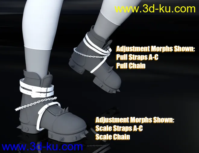 Rox Elite Outfit for Genesis 8 Female(s)模型的图片14