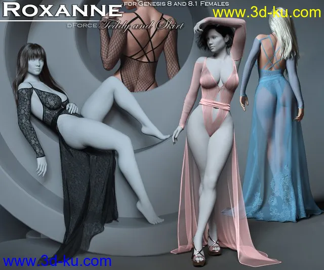 Roxanne for Genesis 8 and 8.1模型的图片1