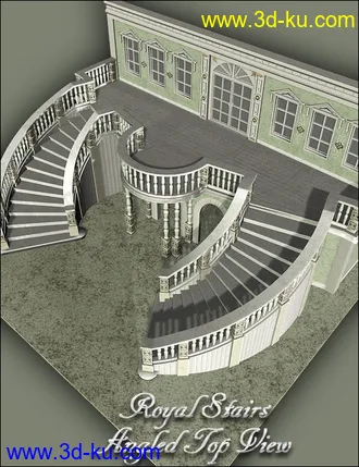 3D打印模型Royal Stairs的图片