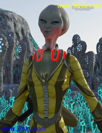 3D打印模型Rozland for Genesis 8 Female的图片