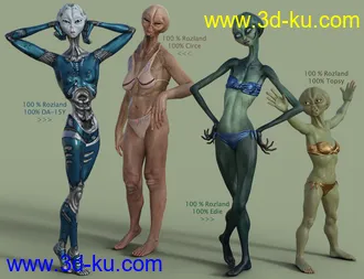 Rozland for Genesis 8 Female模型的图片21