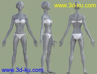 3D打印模型Rozland for Genesis 8 Female的图片