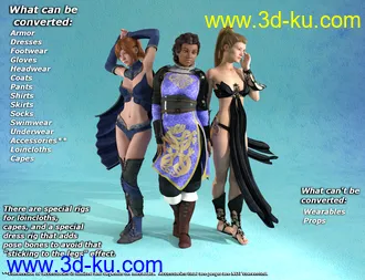 3D打印模型RSSY Clothing Converter from Genesis 2 Female to Genesis 3 Female的图片