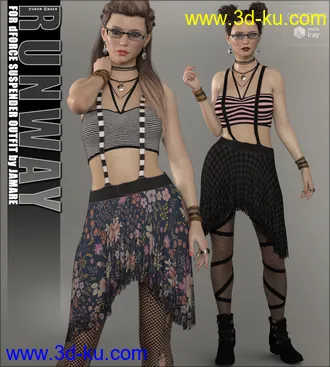 3D打印模型Runway for Suspenders Outfit的图片
