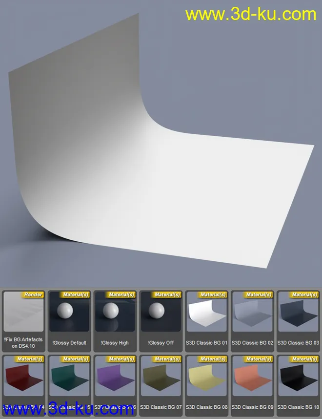 S3D Staircase Studio Interior Sets, Props and HDRI Lights模型的图片4