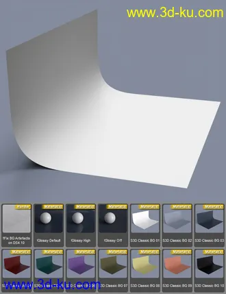 3D打印模型S3D Staircase Studio Interior Sets, Props and HDRI Lights的图片