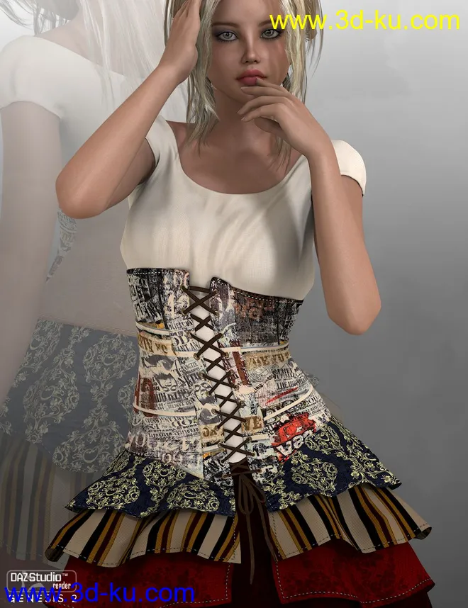 Sadie Dress模型的图片1