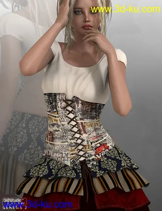 3D打印模型Sadie Dress的图片