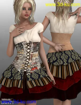 3D打印模型Sadie Dress的图片