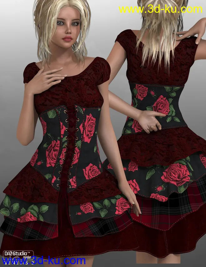 Sadie Dress模型的图片4