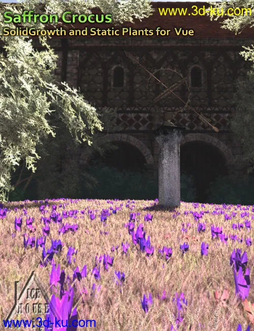 Saffron Crocus - for Vue模型的图片1