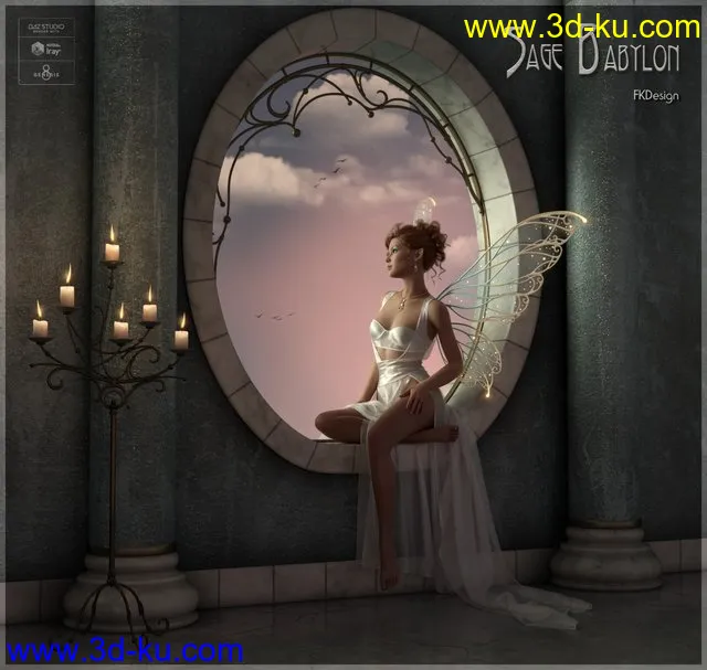 Sage Babylon for Daz Studio 4.12+模型的图片1