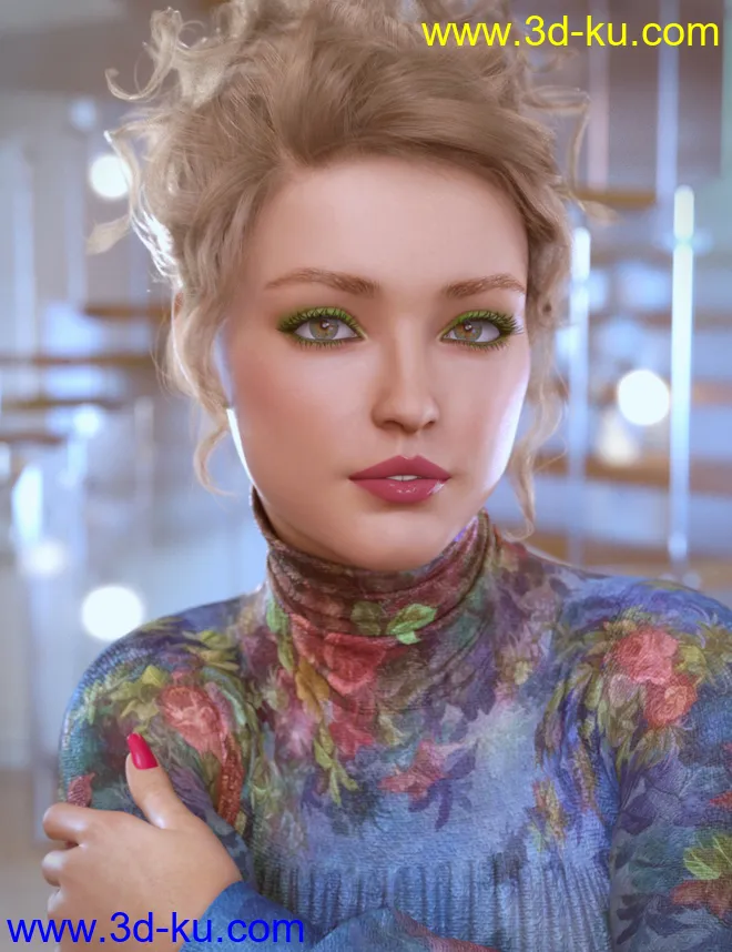 Samantha for Genesis 8 Female模型的图片2