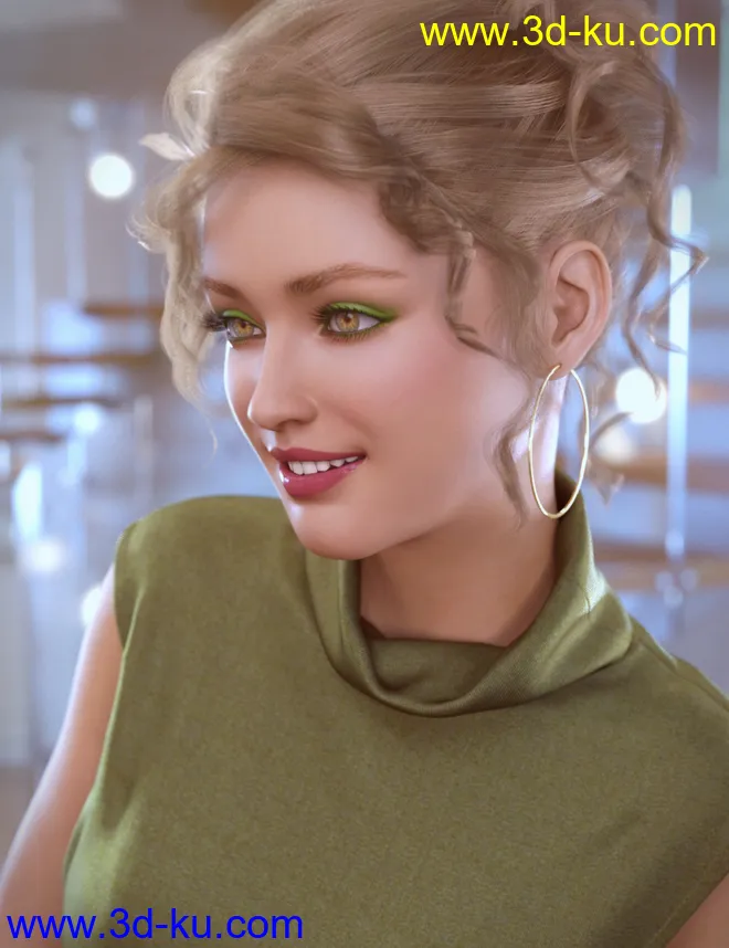 Samantha for Genesis 8 Female模型的图片5