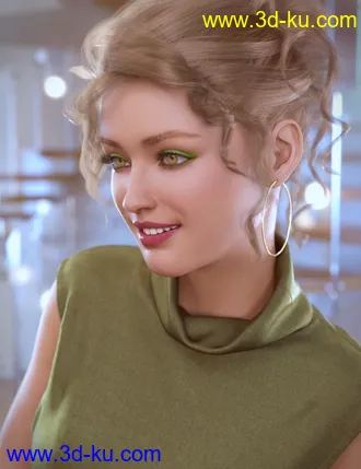 3D打印模型Samantha for Genesis 8 Female的图片