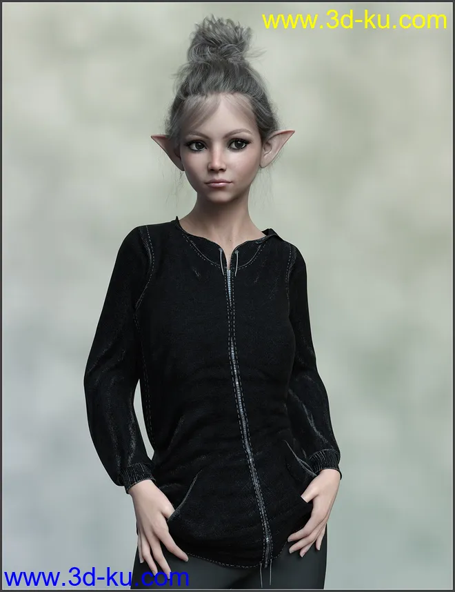 SASE Bellina for Genesis 8 and 8.1 Females模型的图片2