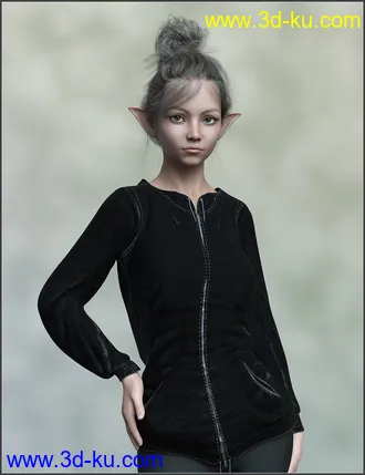 3D打印模型SASE Bellina for Genesis 8 and 8.1 Females的图片