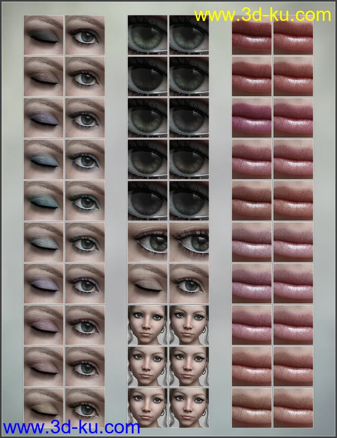 SASE Bellina for Genesis 8 and 8.1 Females模型的图片5