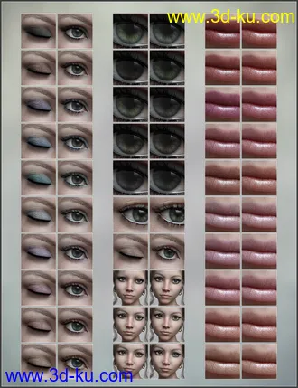 3D打印模型SASE Bellina for Genesis 8 and 8.1 Females的图片