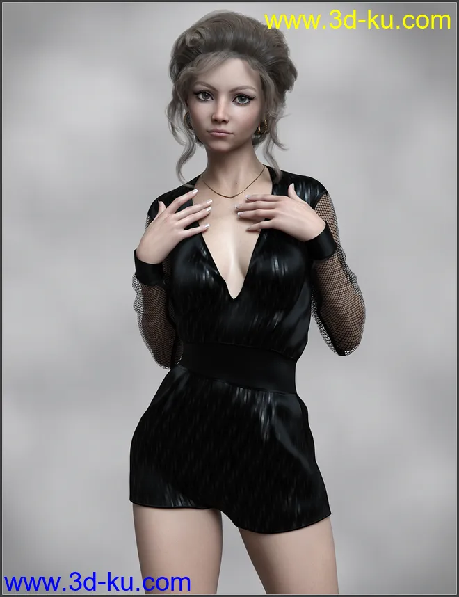SASE Bellina for Genesis 8 and 8.1 Females模型的图片6