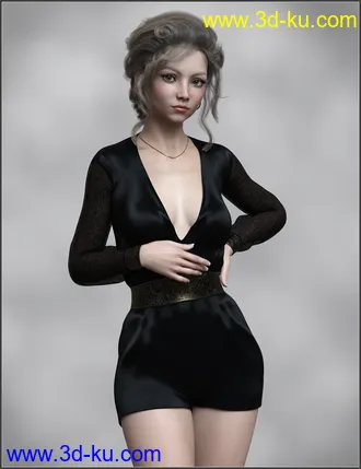 3D打印模型SASE Bellina for Genesis 8 and 8.1 Females的图片