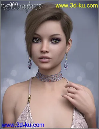 3D打印模型SASE Micayla for Genesis 8的图片