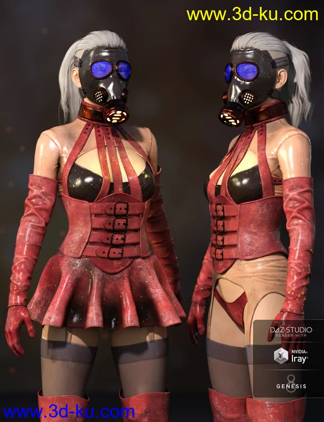 Sasha Outfit Textures模型的图片5