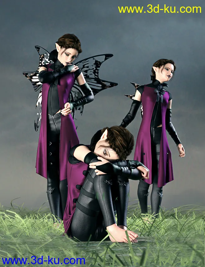 SBibb Secret Reflections Poses and Expressions for Daisy 8模型的图片1