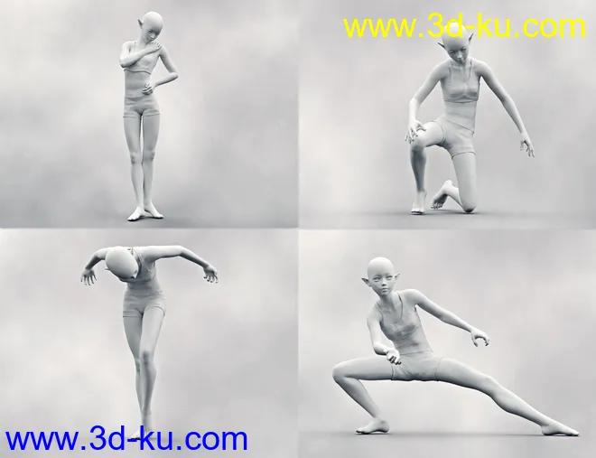 SBibb Secret Reflections Poses and Expressions for Daisy 8模型的图片3