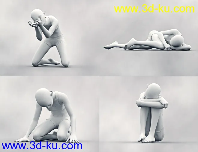 SBibb Secret Reflections Poses and Expressions for Daisy 8模型的图片4