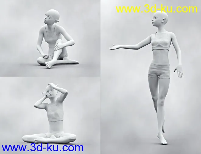 SBibb Secret Reflections Poses and Expressions for Daisy 8模型的图片6