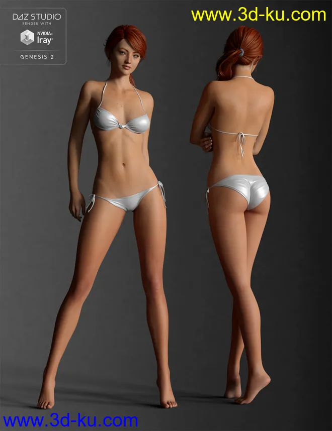 School Sportswear for Genesis 3 Female(s)模型的图片2