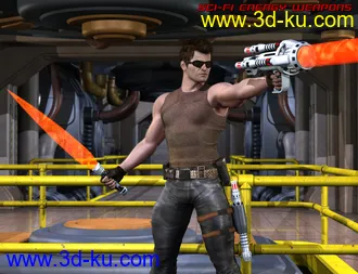 Sci Fi Weapons Bundle模型的图片9