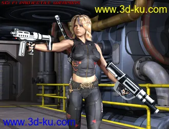 Sci Fi Weapons Bundle模型的图片13