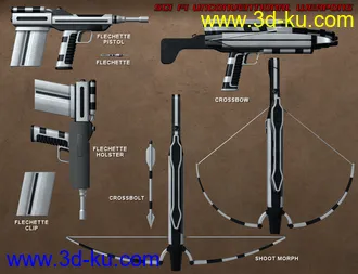 Sci Fi Weapons Bundle模型的图片16