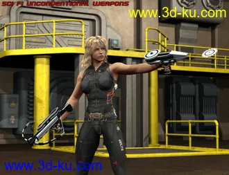 Sci Fi Weapons Bundle模型的图片18