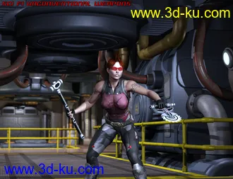 3D打印模型Sci Fi Weapons Bundle的图片