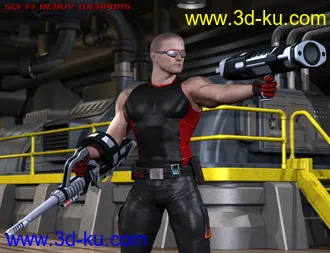 Sci Fi Weapons Bundle模型的图片25