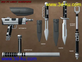 Sci Fi Weapons Bundle模型的图片29