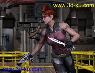 3D打印模型Sci Fi Weapons Bundle的图片