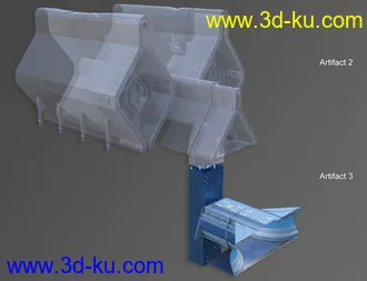 3D打印模型Sci-Fi Artifact 3的图片