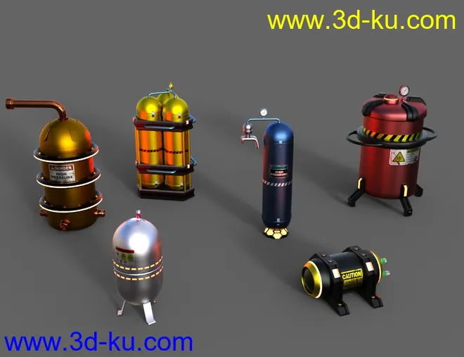 Sci-Fi Barrels模型的图片6