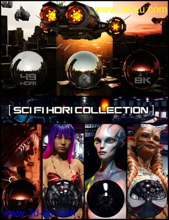 3D打印模型Sci-Fi HDRI Collection的图片