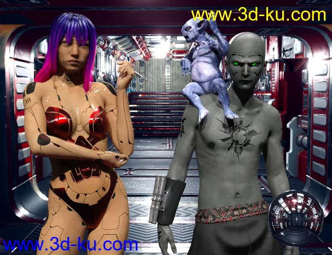 Sci-Fi HDRI Collection模型的图片4