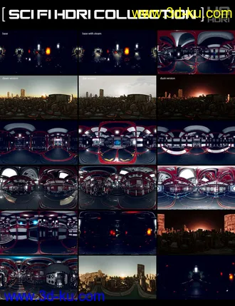 3D打印模型Sci-Fi HDRI Collection的图片