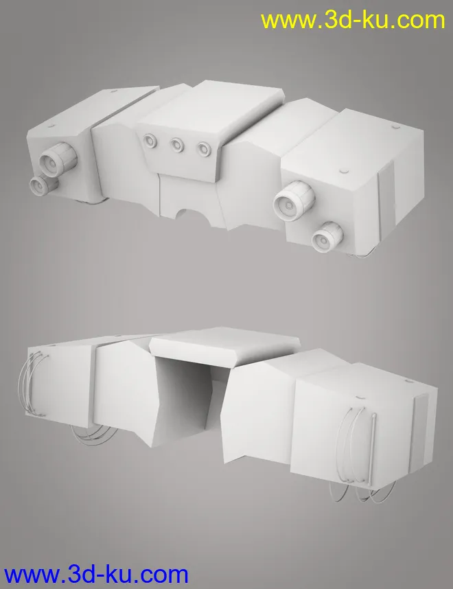 Sci-Fi Head Gear for Genesis 3模型的图片9