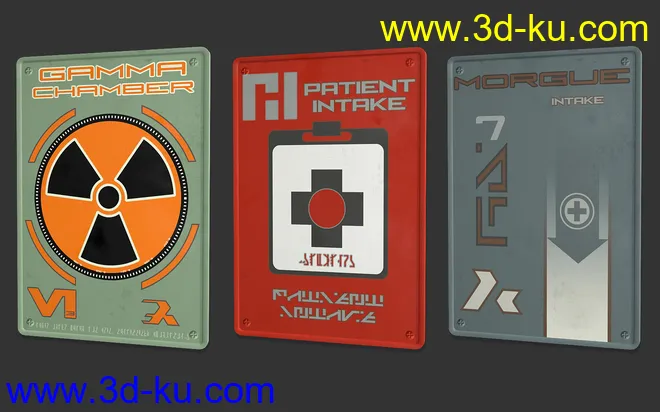 Sci-Fi Info Signs模型的图片9