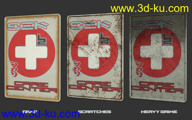 Sci-Fi Info Signs模型的图片11